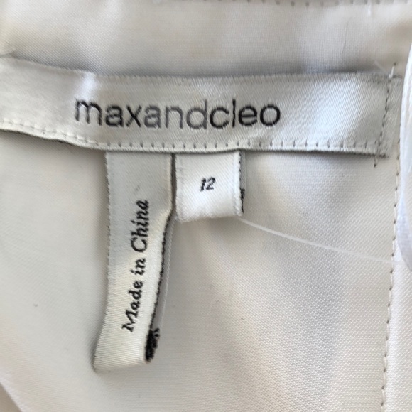 Max and Leo Sequin and lace strapless dress - Picture 8 of 8